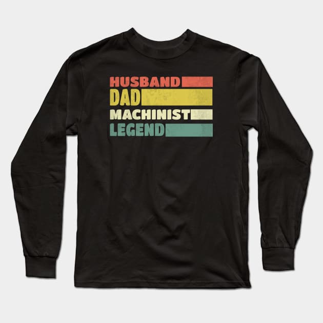 machinist Long Sleeve T-Shirt by dishcubung